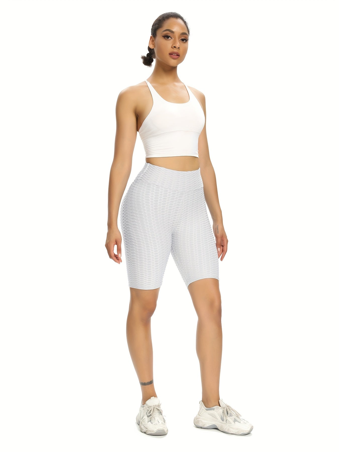 Summer Honeycomb Butt Lifting Shorts Women's Activewear