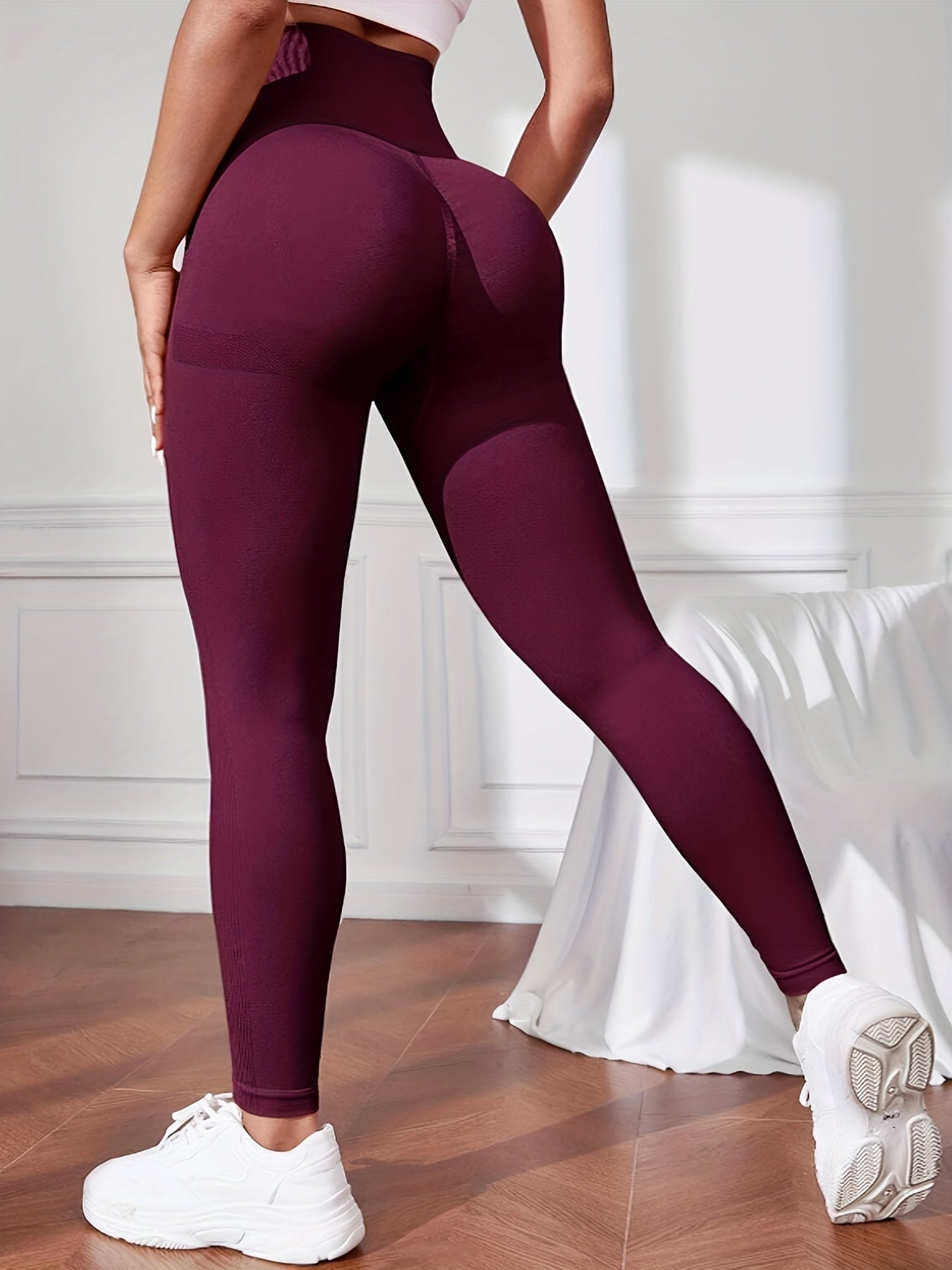 Women's High Waist Butt Lifting Yoga Leggings