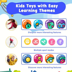 Meatball Kids Smartwatch w/ Games Sleep Monitor Music Player Weather Updates