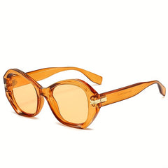 Women's Round Frame UV Protection Sunglasses