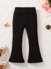Girls Flared Pants with Bell Bottom for Autumn & Winter