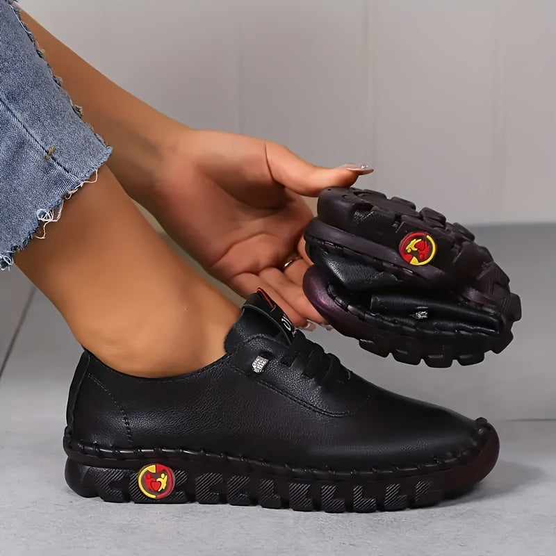 Women's Lightweight Lace up Running Shoes Non slip Sporty Outdoor Sneakers