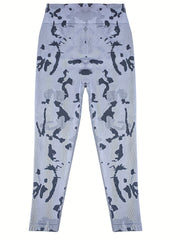 Camouflage Print High Waist Yoga Leggings Women's Activewear
