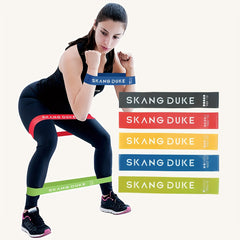 5pcs Resistance Bands Elastic Yoga Stretching Tension Band Home Gym Hip Exercise