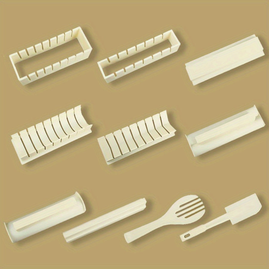 Sushi Maker Set Sushi Making Kit Plastic Sushi Maker Tool Rice Mold DIY