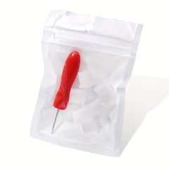 6-Pc Eyelash Glue Replacement Nozzle Caps Set for Lash Bottles