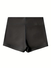 Girls Athletics Shorts For Gymnastics Volleyball Yoga Team Sports