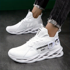 Men's Blade Sneakers Breathable Lace Up Casual Running Shoes