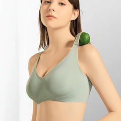 Seamless Push Up Bra No Underwire Comfortable Elastic Casual Lingerie