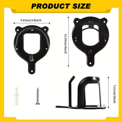 Wall Mount Horse Bridle Rack with Tubes and Screw