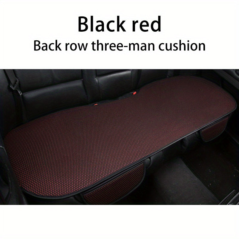 1pc Summer Ice Silk Car Seat Covers Non-slip Breathable Car Seat Mat