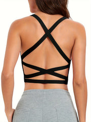 Backless Yoga Bra for Women Workout Activewear