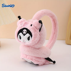 Kuromi Winter Earmuff Soft Ear Warmer Cartoon Stylish Outdoor Ear Cover