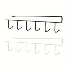 2pcs Kitchen Storage Rack Hanging Hook Cabinet Hanging Rack