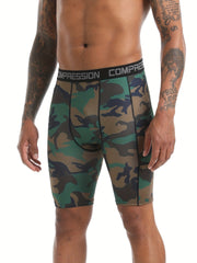 Men's Compression Pants Quick Dry Athletic Shorts
