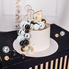 108pcs Cake Insert Topper Foam Cake Ball Baking Decoration