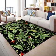 Large Area Rugs Soft Polyester Non Slip Floor Carpet Yoga Mat