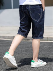 Boys Casual Denim Shorts Kids Summer Clothes