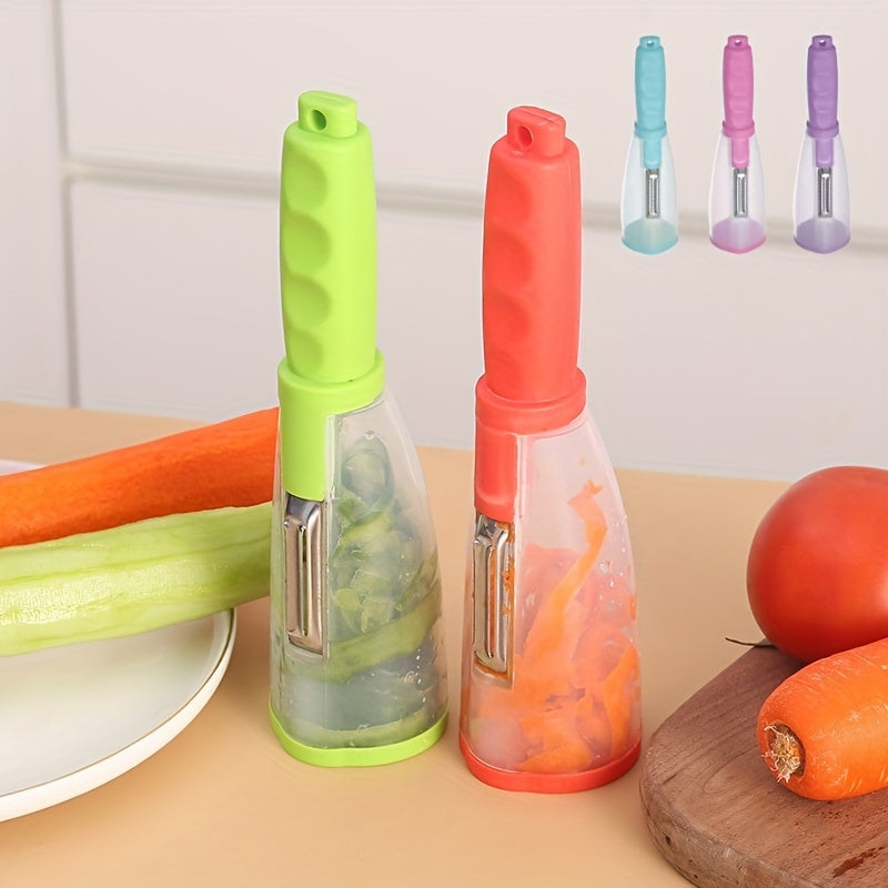 Multifunctional Storage Peeler for Vegetables & Fruits