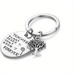 Teacher Keychain Thank You For Teacher Key Rings