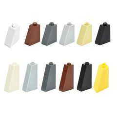 Small Particles for Loose 2X1X2 65 Slanted Ramp 2X1X3 75 Vertical Ramp Brick