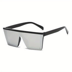 Y2K Vintage Sunglasses Square Frame Gradient Sun Protection