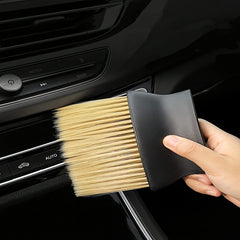 Car Dust Brush Air Conditioner Interior Cleaning Soft Bristle Dust Removal