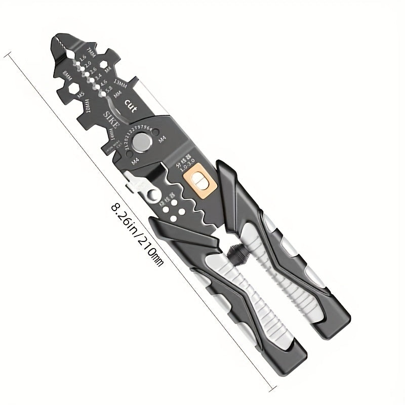 9 Inch 22 Wire Cutting Pliers Clamping Wire Striping Tool