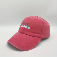 Lalala Pattern Retro Baseball Cap Men's Casual Hat