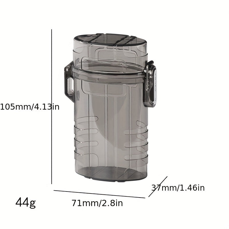 Portable Cigarette Case Waterproof Plastic Holder For Men