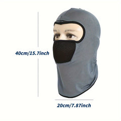 Windproof Balaclava Face Mask for Men and Women - Sun and UV Protection