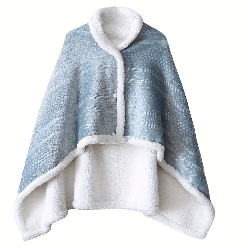 Thickened Multifunctional Shawl Blanket Winter Warm Blanket