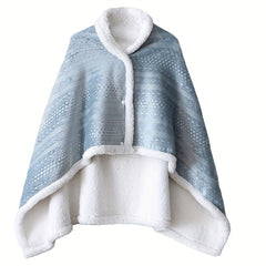 Thickened Multifunctional Shawl Blanket Winter Warm Blanket