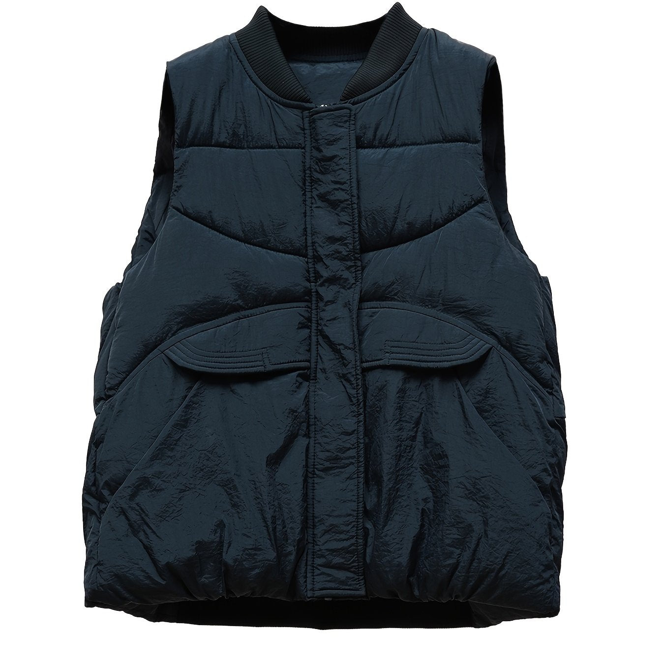 Women's Down Puffer Vest Sleeveless Jacket Winter Activewear
