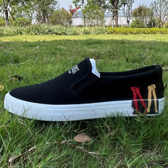 Men's Canvas Loafer Shoes Lightweight Slip On Shoes Spring Summer