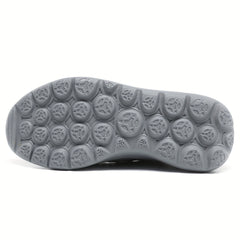 Solid Mesh Breathable Woven Shoes Lightweight Running Sneakers
