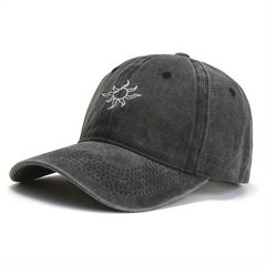 Embroidered Sun Baseball Cap Outdoor Sun Protection Dad Hat