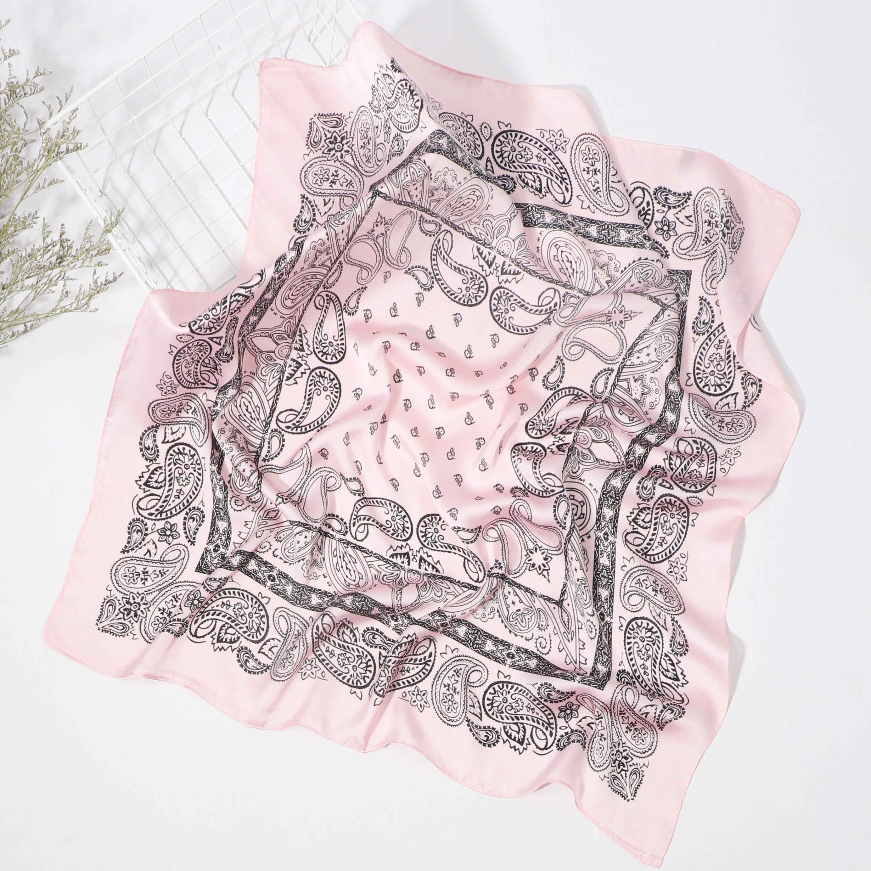 Men's Cashew Pattern Bandana Triangle Scarf