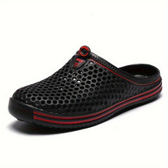 Women's Lightweight Solid Hole Shoes for Outdoor Comfort
