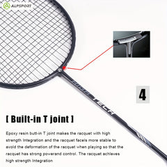 ALP RR 2pcs Badminton Rackets With Bag for Beginner Training