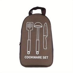 Outdoor Cutlery Storage Kit for Camping Picnic BBQ