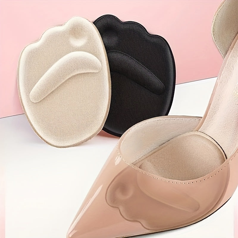 2pcs Anti Slip High Heel Insoles Gel Forefoot Inserts