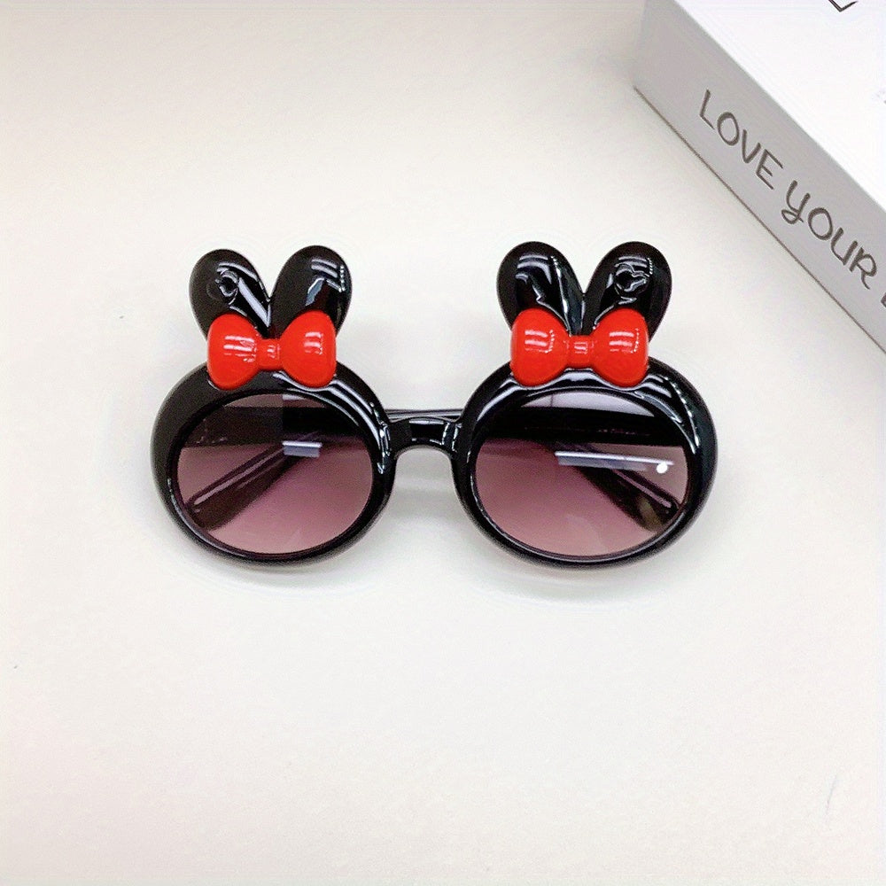 Girl's Rabbit Ear Bow Sunglasses for Baby Girls