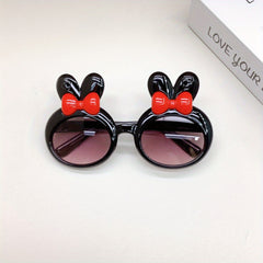 Girl's Rabbit Ear Bow Sunglasses for Baby Girls
