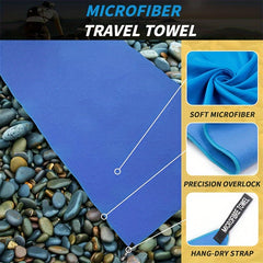 2pcs Microfiber Yoga Towel Non-Slip Fitness Towel