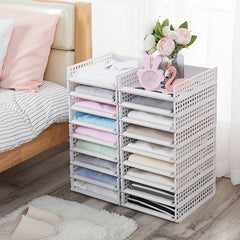 Desktop Storage Clothes Pants Lazy Stacking Board Wardrobe Finishing