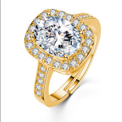 Zircon Wedding Women's Open Ring