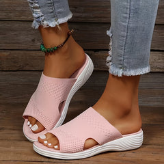 Summer Slippers Women's Non-slip Casual Sandals Lightweight Open Toe Beach