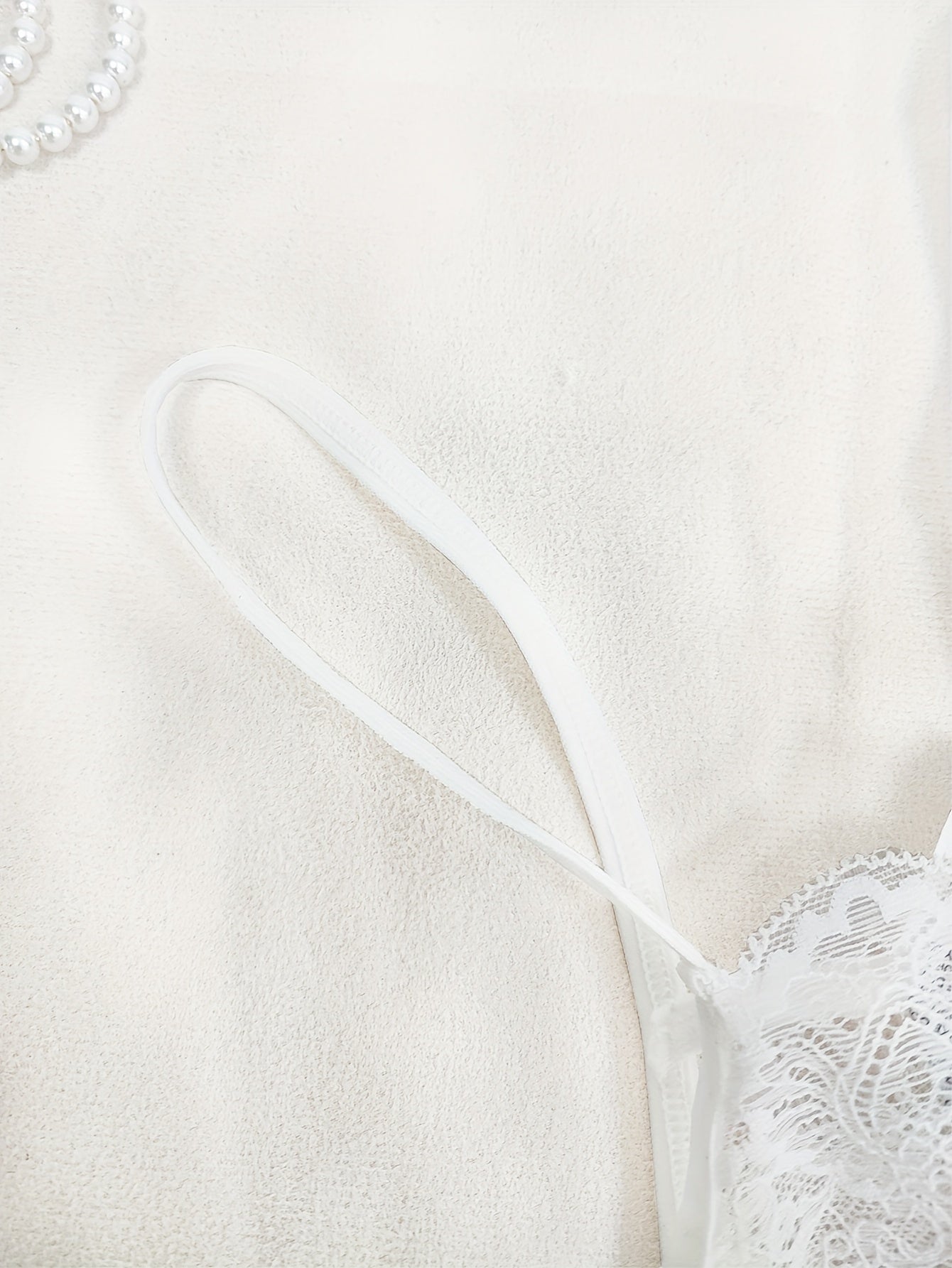 Lace Cut Out Sheer Panty