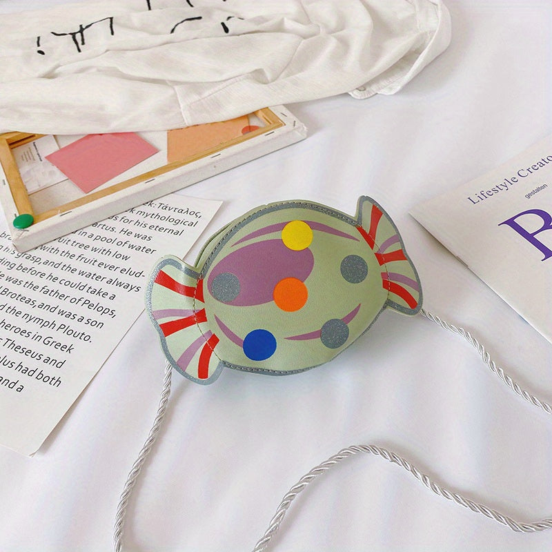 Kids Cartoon Candy Shoulder Bag Mini Crossbody Bag For Girls